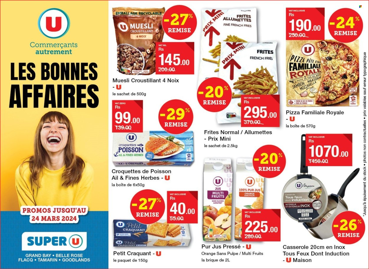Super U catalogue - 19.03.2024 - 24.03.2024. Page 1