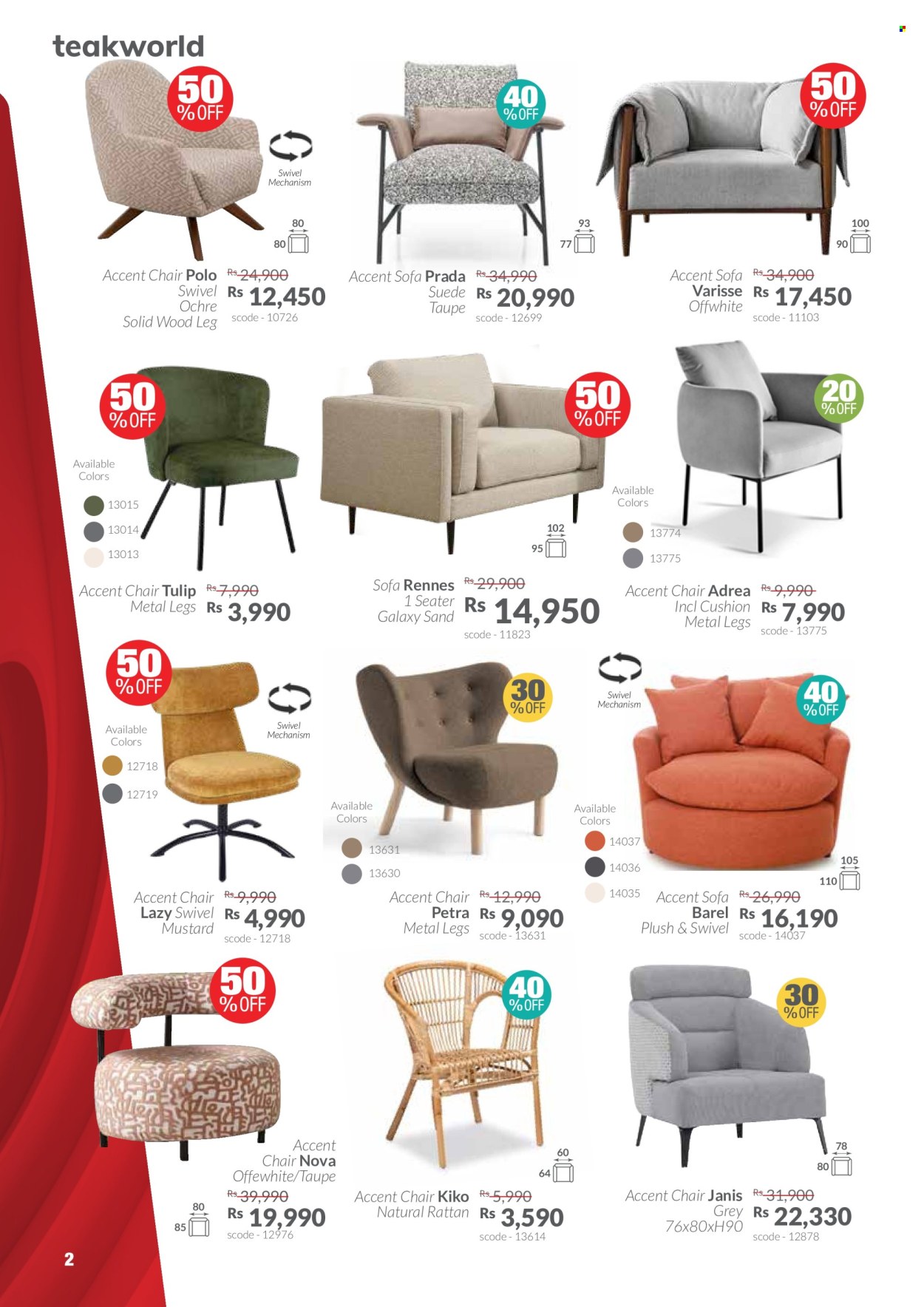 Teak World catalogue - 3.04.2024 - 30.04.2024. Page 2