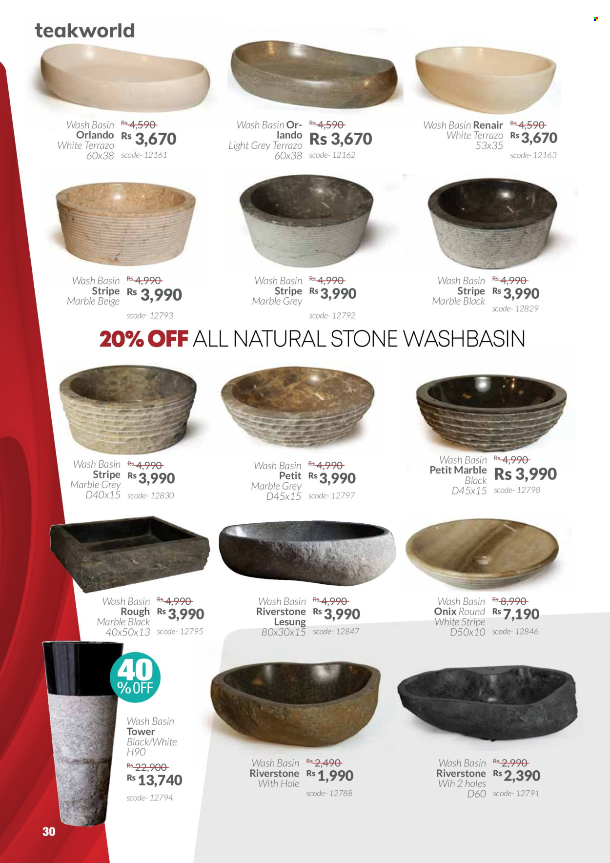 Teak World catalogue - 3.04.2024 - 30.04.2024. Page 30