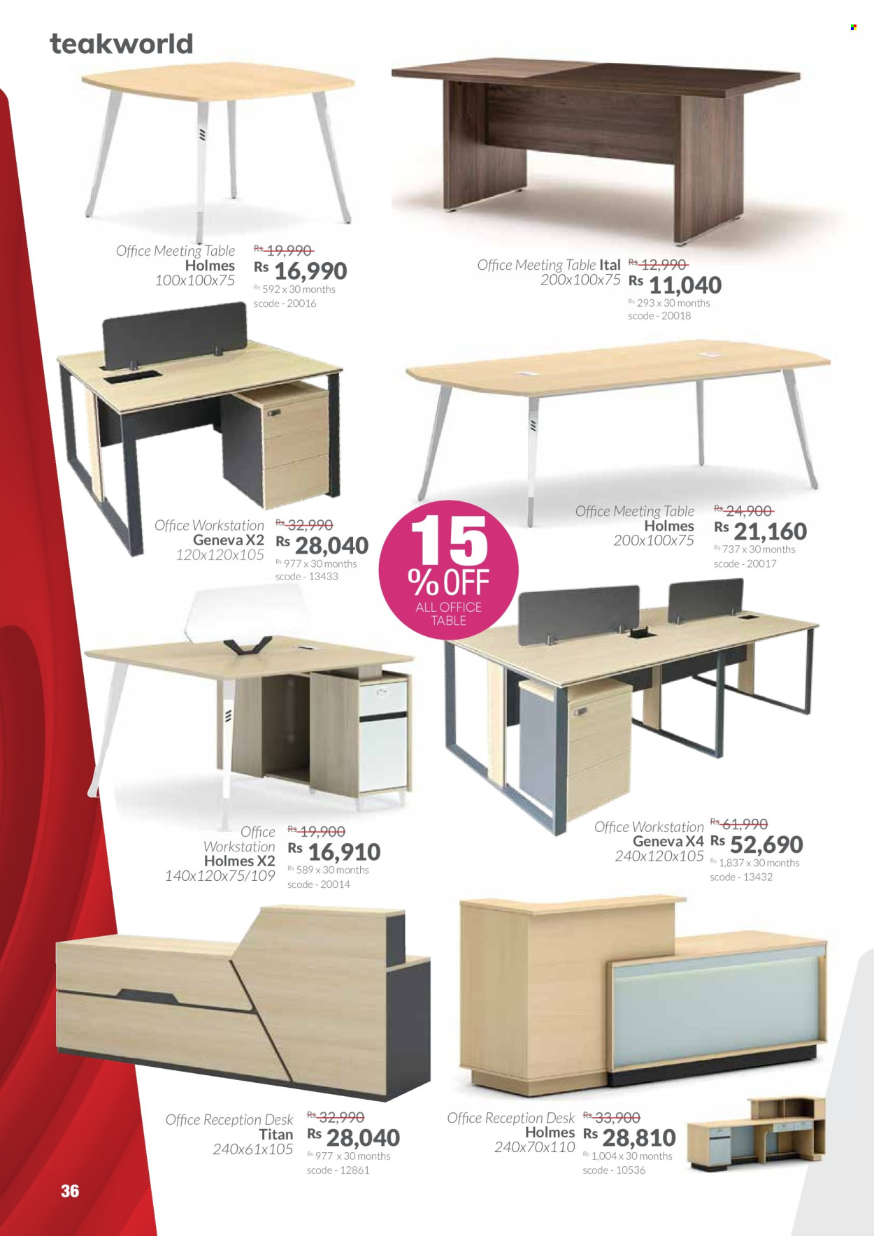 Teak World catalogue - 3.04.2024 - 30.04.2024. Page 36