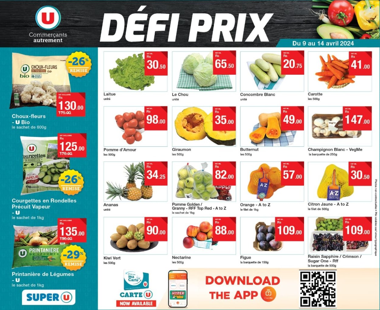 Super U catalogue - 9.04.2024 - 14.04.2024. Page 1
