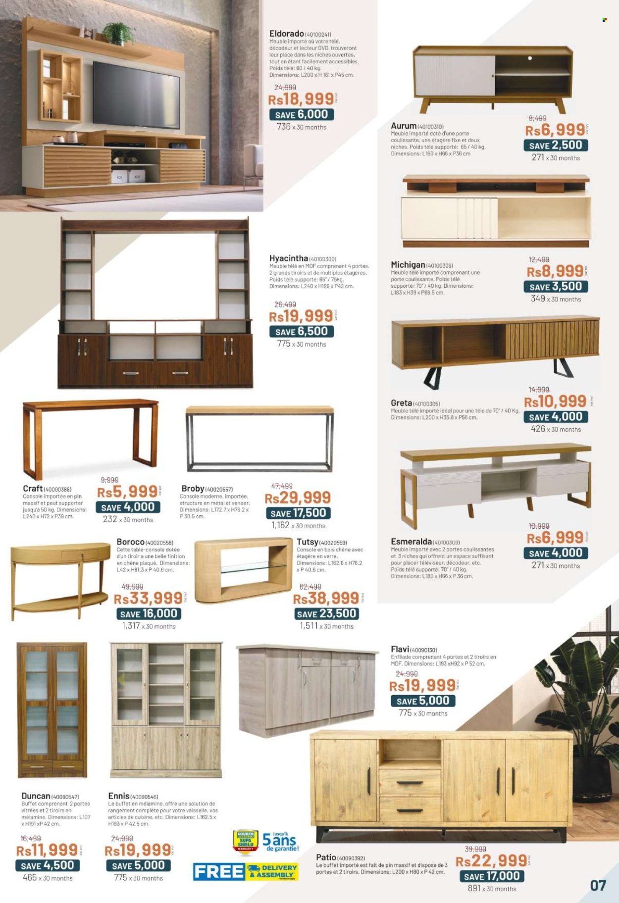 Courts Mammouth catalogue. Page 7