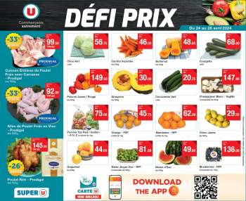Super U Catalogue - 24.04.2024 - 28.04.2024.