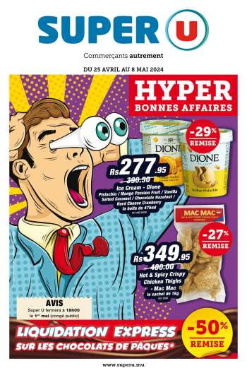 Catalogue Super U - 25/04/2024 - 08/05/2024.