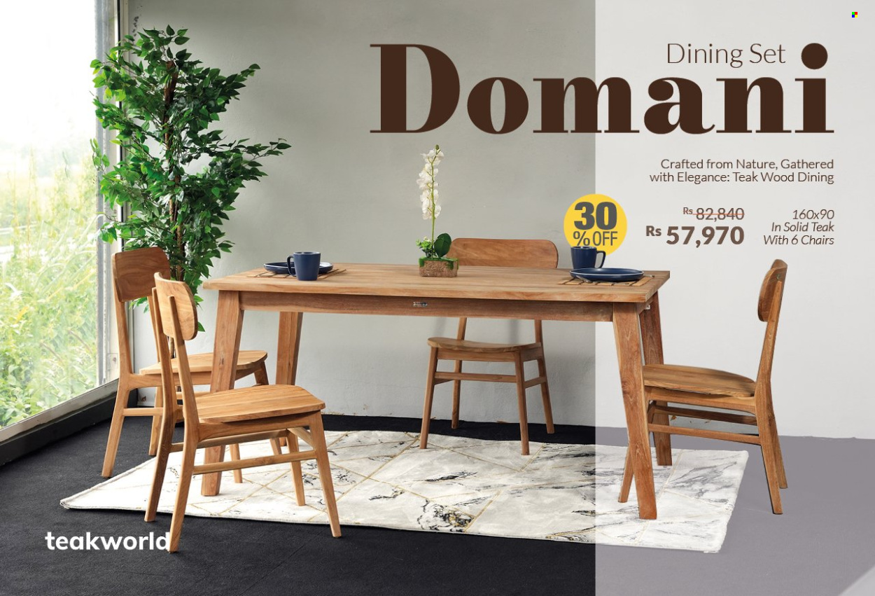 Teak World catalogue. Page 8