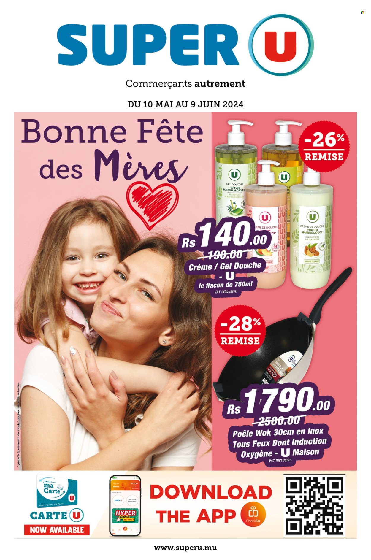 Catalogue Super U - 10/05/2024 - 09/06/2024. Page 1