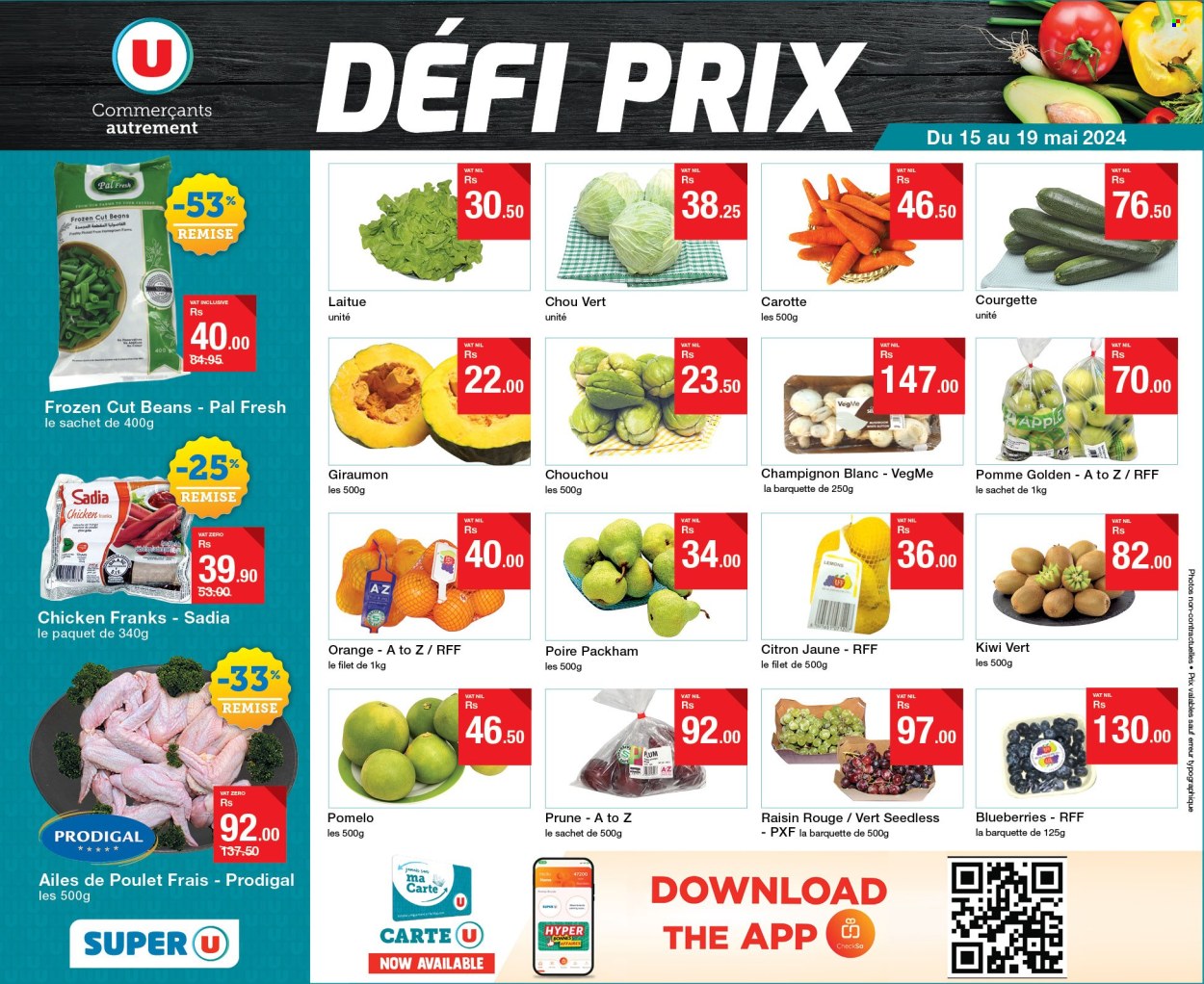 Super U catalogue - 15.05.2024 - 19.05.2024. Page 1