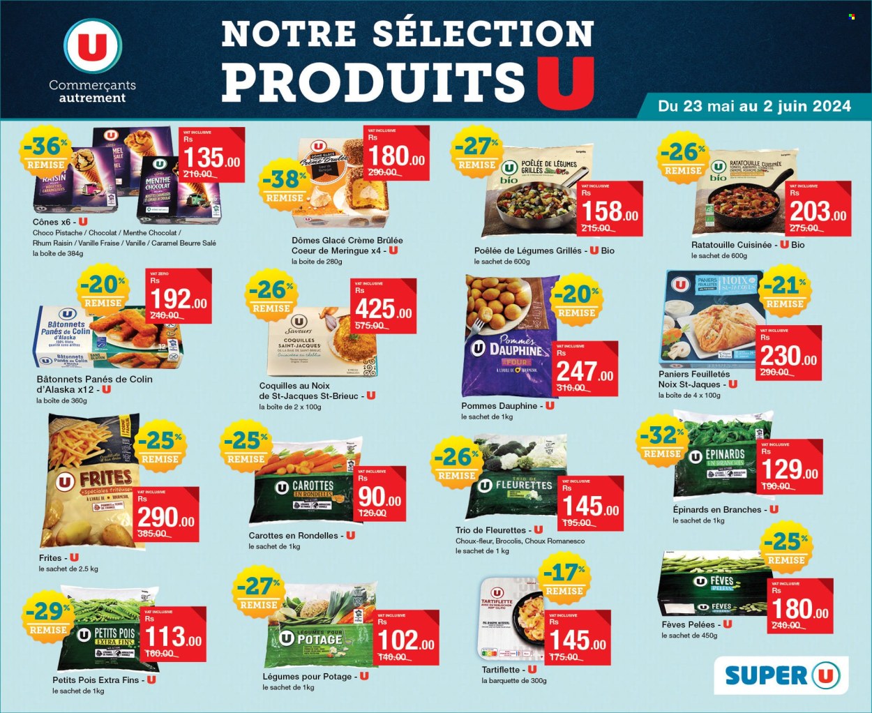 Super U catalogue - 23.05.2024 - 2.06.2024. Page 1