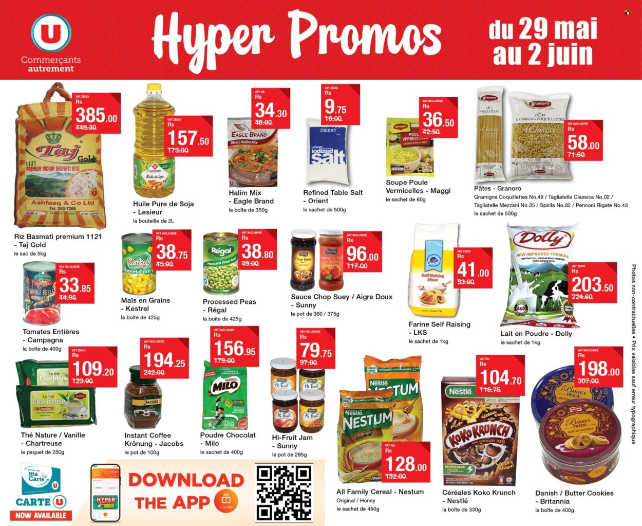 Super U catalogue - 29.05.2024 - 2.06.2024. Page 1