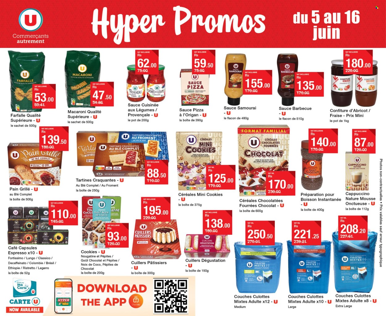Super U catalogue - 5.06.2024 - 16.06.2024. Page 1
