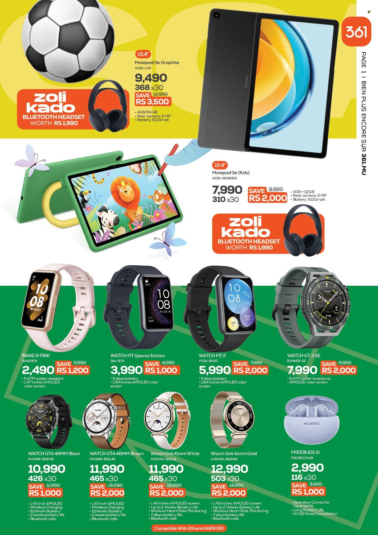 361 catalogue. Page 3