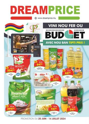 Catalogue Dreamprice - 20/06/2024 - 14/07/2024.