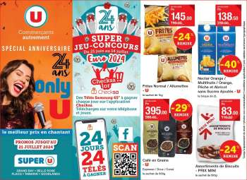 Super U Catalogue - 22.06.2024 - 21.07.2024.