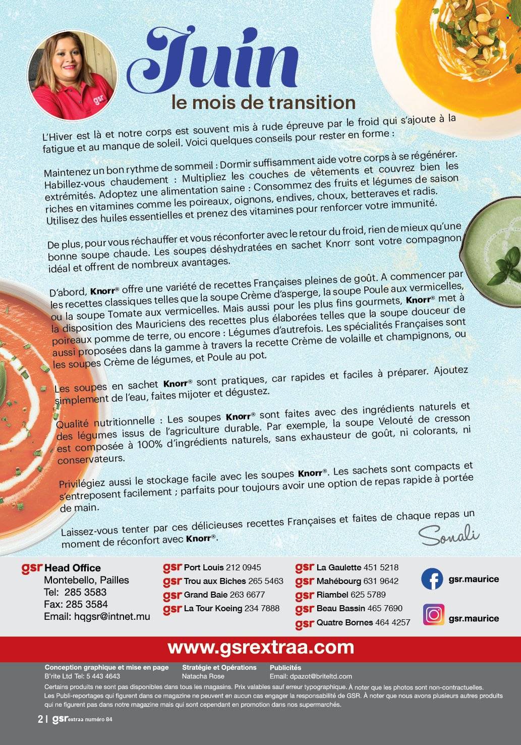 GSR catalogue - 20.06.2024 - 14.07.2024. Page 2