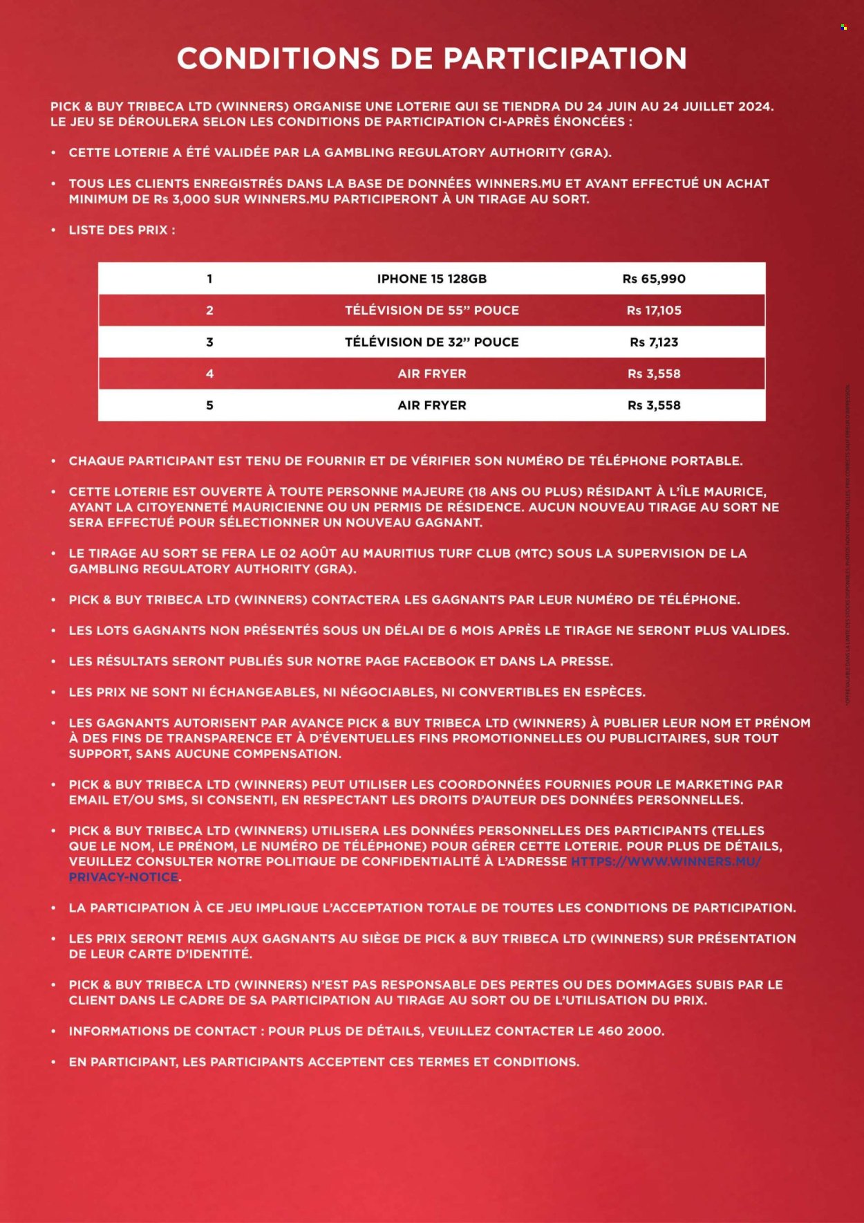 Winners catalogue - 24.06.2024 - 4.07.2024. Page 3