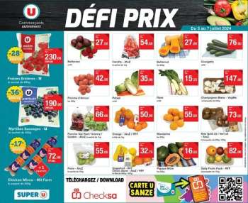 Catalogue Super U - 03/07/2024 - 07/07/2024.