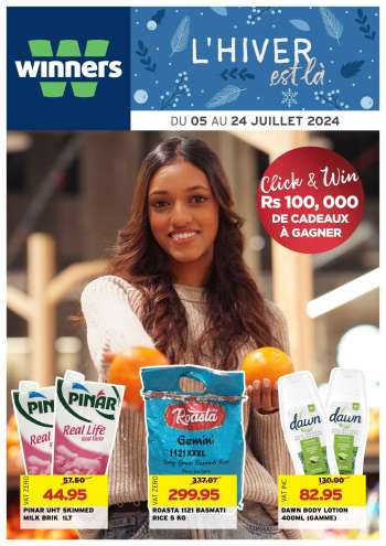 Catalogue Winner's - 05/07/2024 - 24/07/2024.
