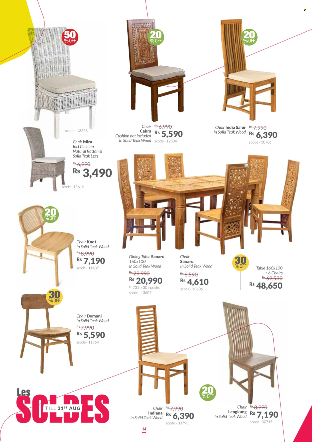 Teak World catalogue - 23.07.2024 - 31.08.2024. Page 14