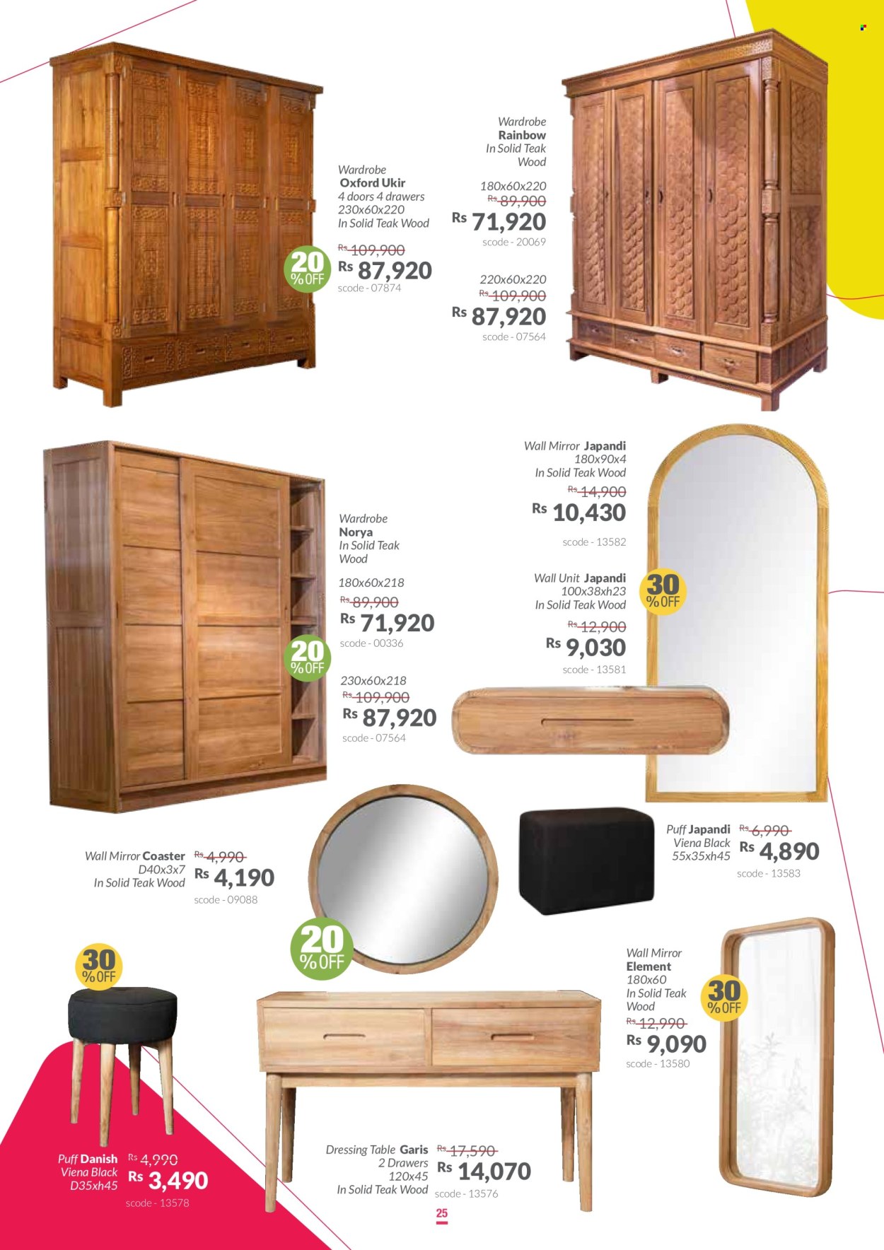 Teak World catalogue - 23.07.2024 - 31.08.2024. Page 25