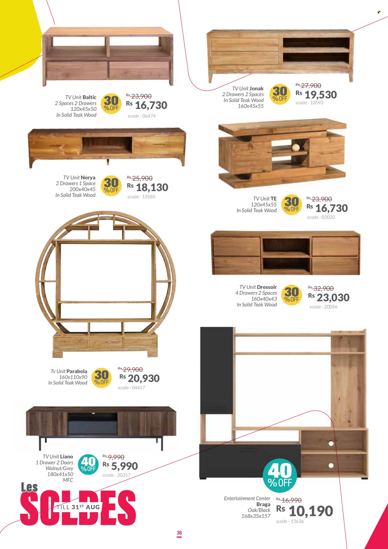 Teak World catalogue - 23.07.2024 - 31.08.2024. Page 36