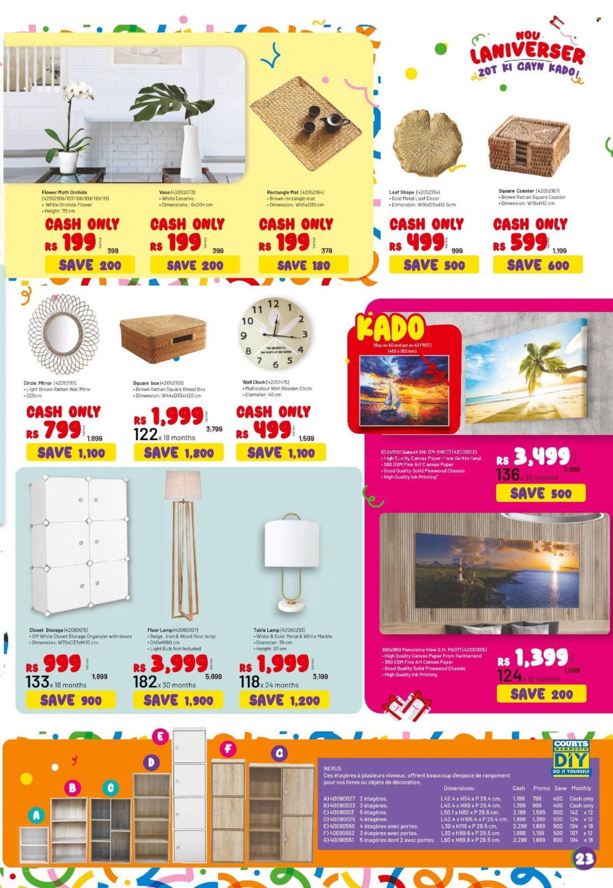Courts Mammouth catalogue - 26.07.2024 - 5.09.2024. Page 23