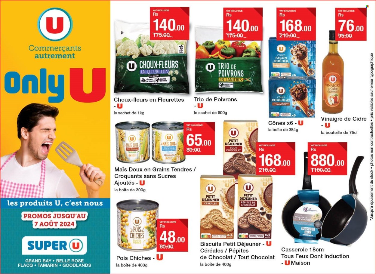 Super U catalogue - 28.07.2024 - 7.08.2024. Page 1