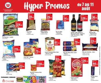 Super U Catalogue - 7.08.2024 - 11.08.2024.