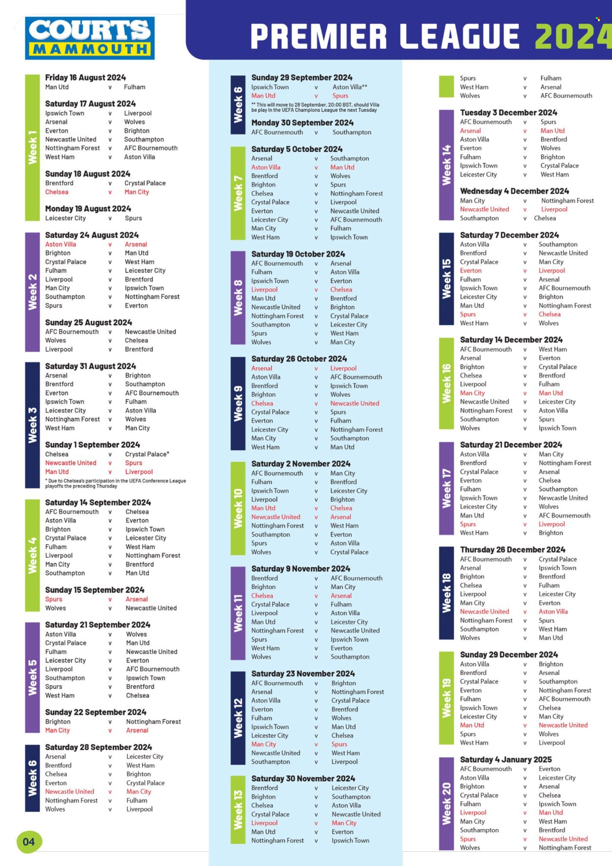 Courts Mammouth catalogue - 12.08.2024 - 9.09.2024. Page 4
