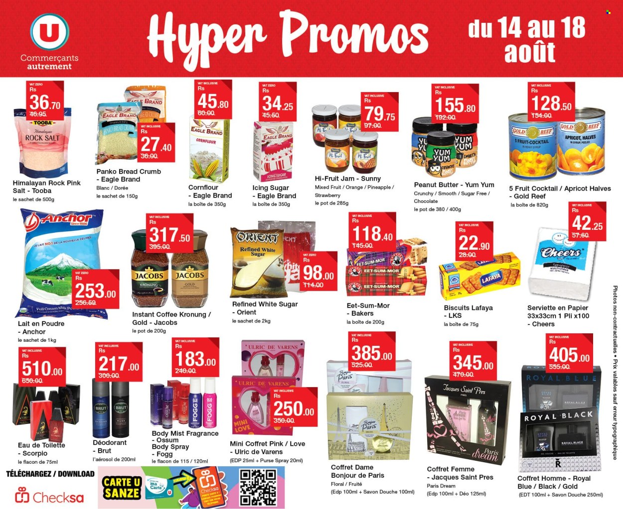 Super U catalogue - 14.08.2024 - 18.08.2024. Page 1