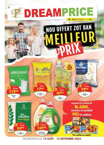 Catalogue Dreamprice - 19/08/2024 - 15/09/2024.
