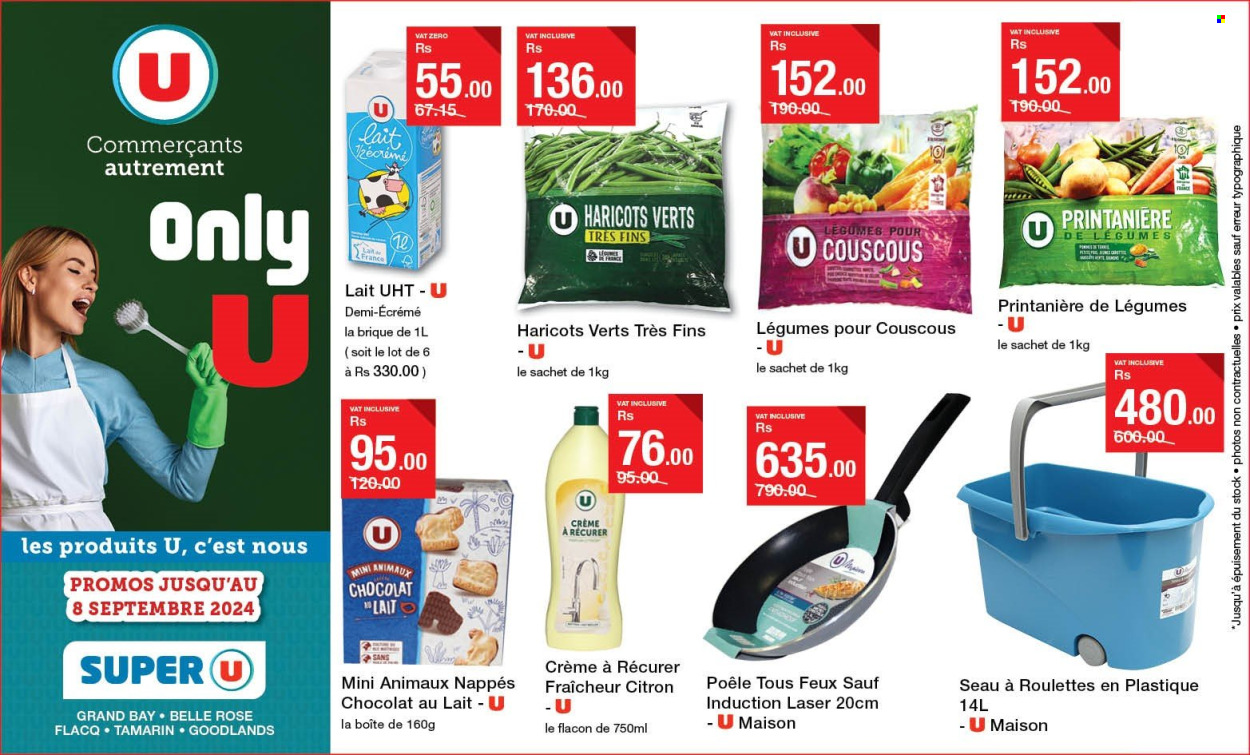 Catalogue Super U - 01/09/2024 - 08/09/2024. Page 1