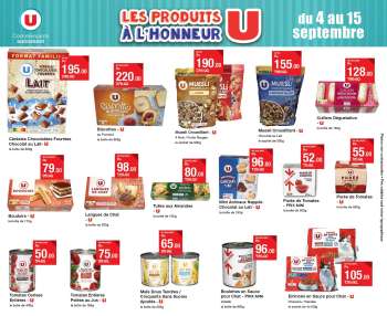 Catalogue Super U - 04/09/2024 - 15/09/2024.
