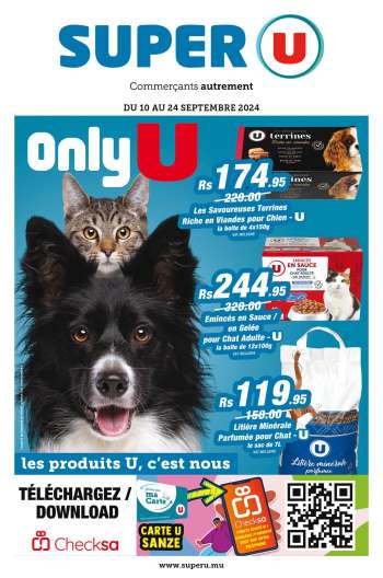 Catalogue Super U - 10/09/2024 - 24/09/2024.