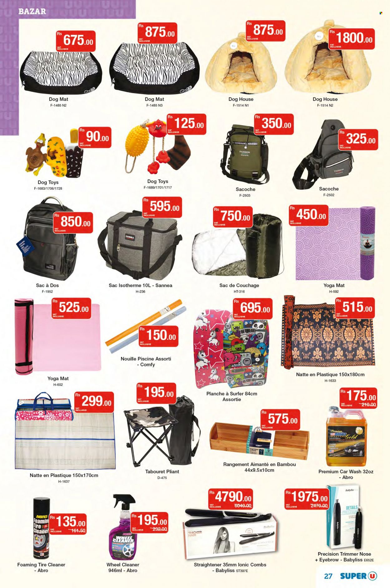 Super U catalogue - 26.07.2022 - 7.08.2022. Page 27
