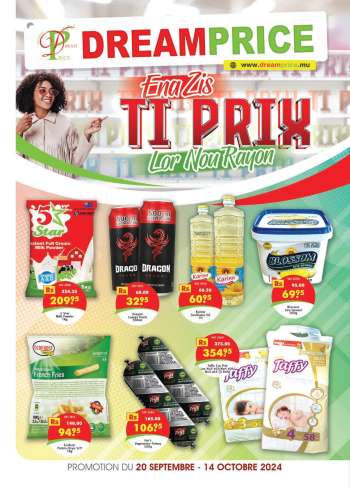 Catalogue Dreamprice - 20/09/2024 - 14/10/2024.