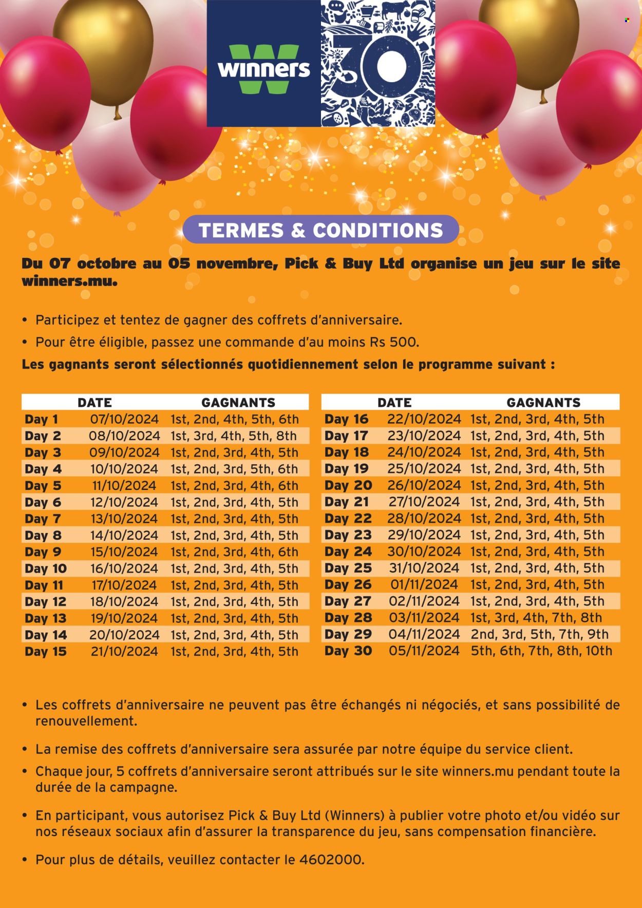 Winners catalogue - 7.10.2024 - 5.11.2024. Page 4