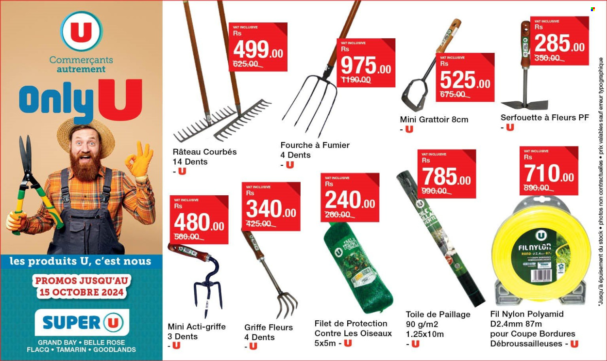 Super U catalogue - 8.10.2024 - 15.10.2024. Page 1