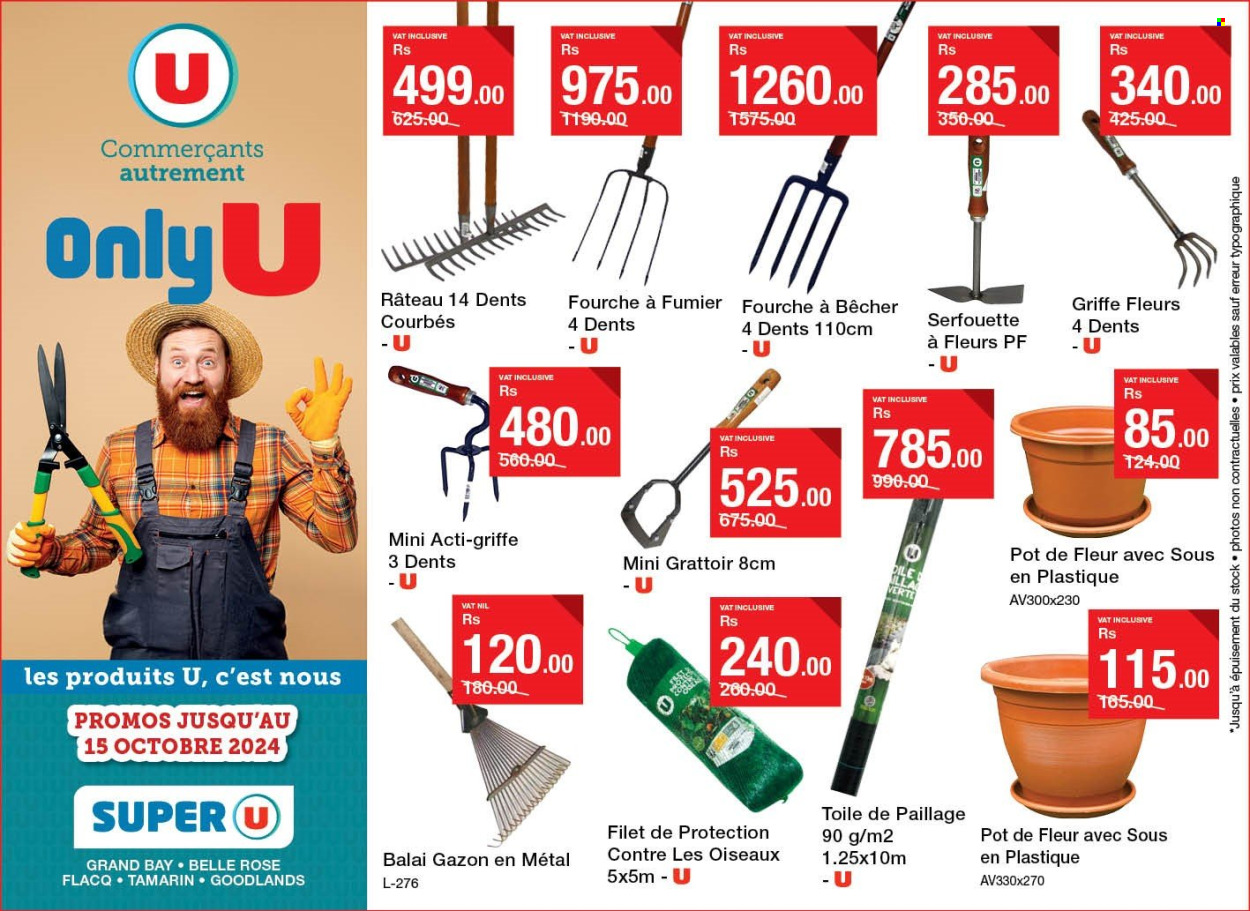 Super U catalogue - 13.10.2024 - 15.10.2024. Page 1