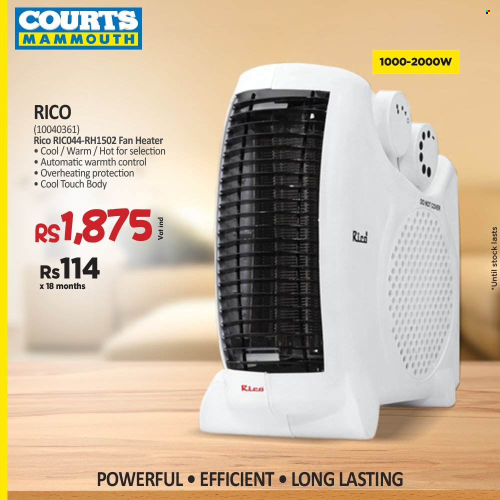 Courts Mammouth catalogue. Page 5