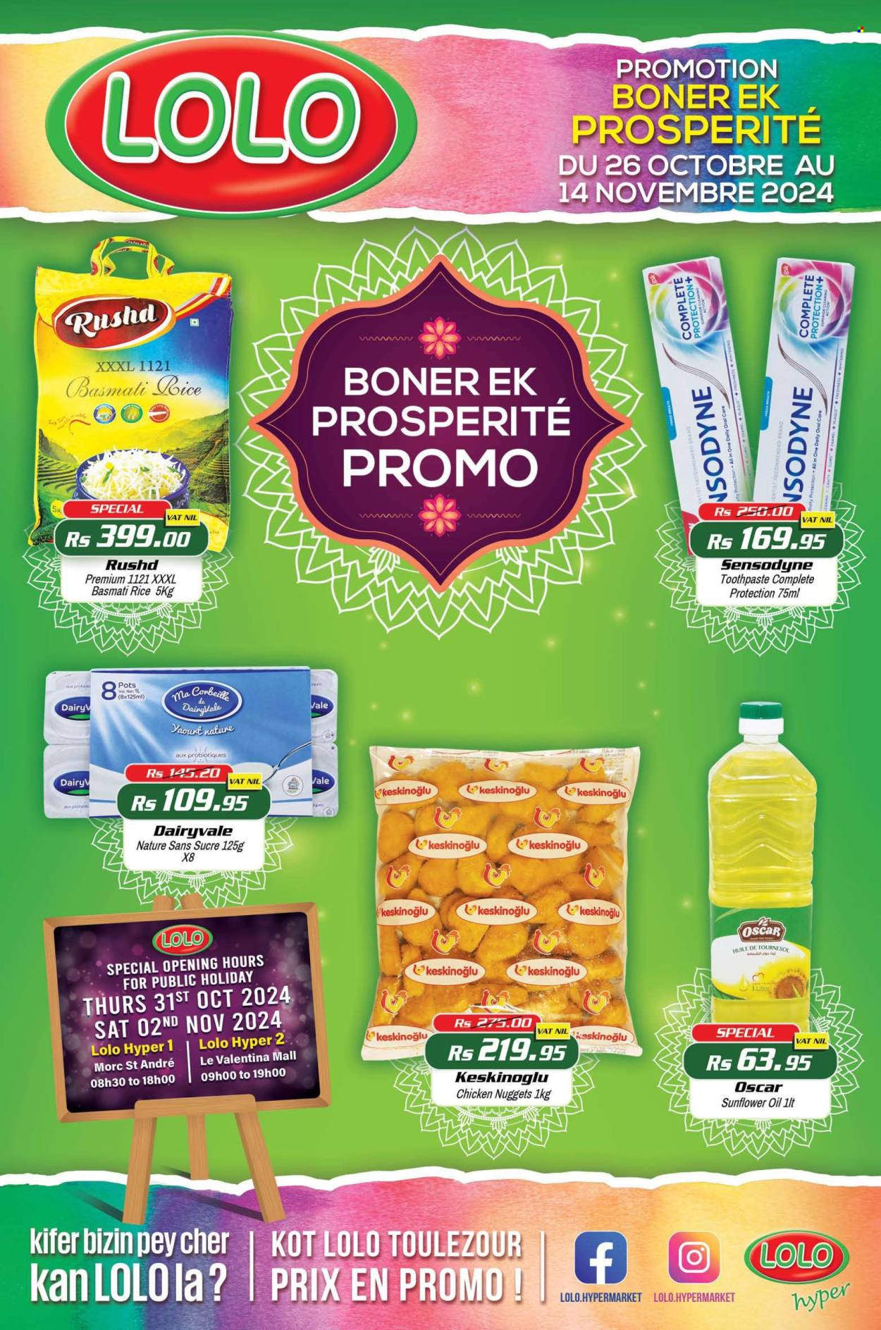 Catalogue LOLO Hyper - 26/10/2024 - 14/11/2024. Page 1