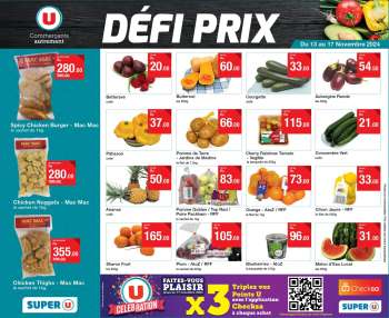 Catalogue Super U - 13/11/2024 - 17/11/2024.