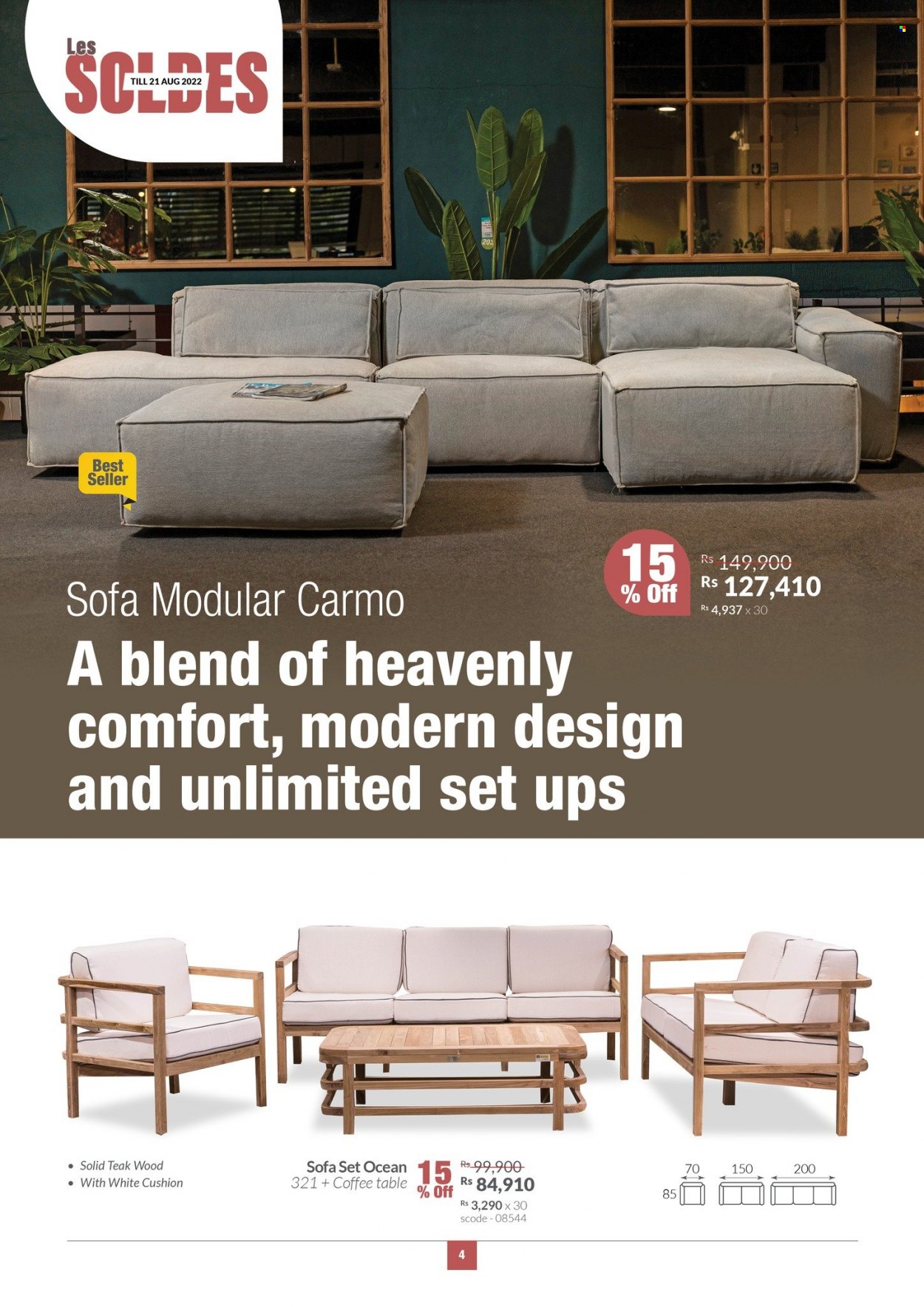 Teak World catalogue - 28.07.2022 - 21.08.2022. Page 4