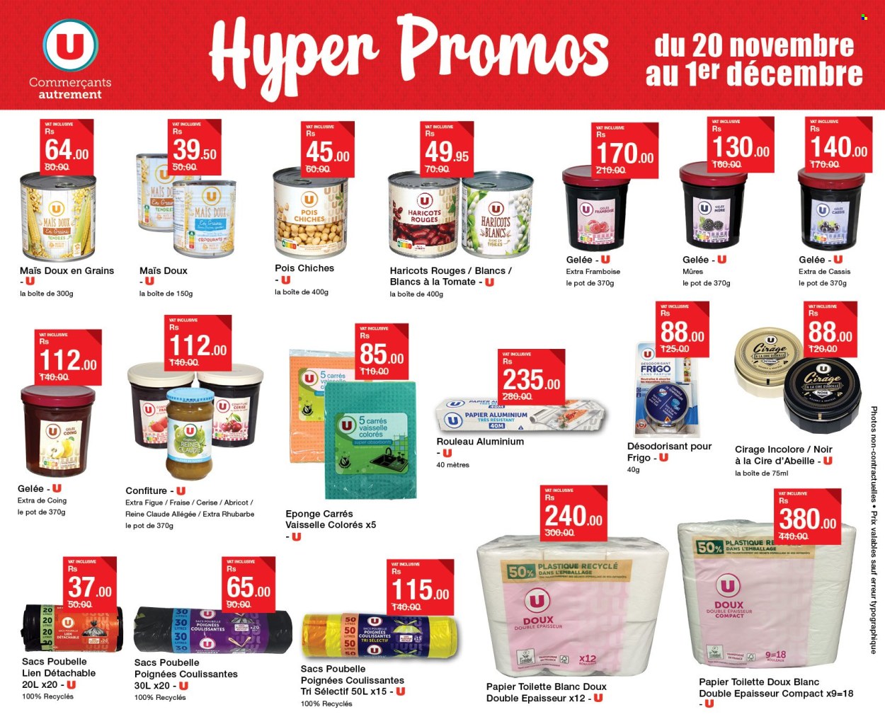 Super U catalogue - 20.11.2024 - 1.12.2024. Page 1
