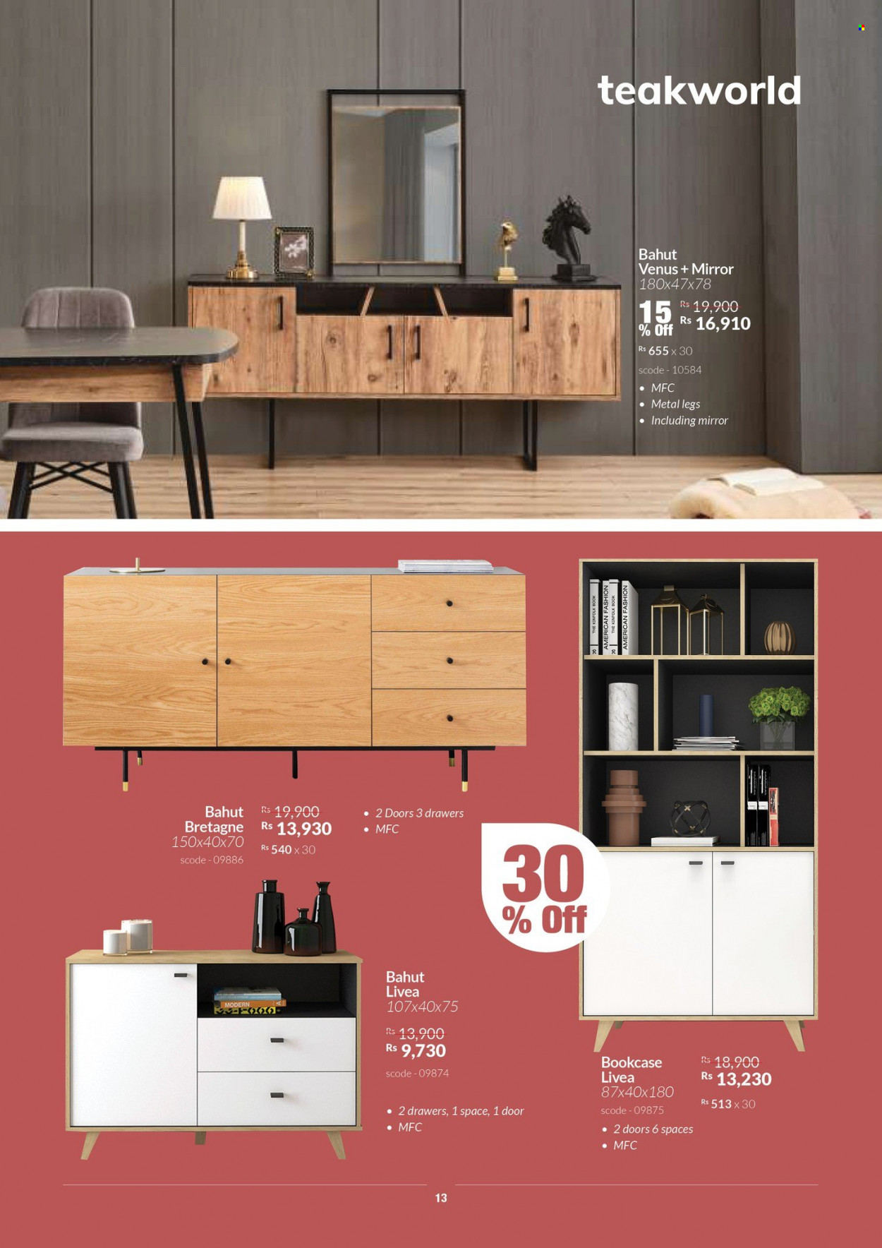 Teak World catalogue - 28.07.2022 - 21.08.2022. Page 13
