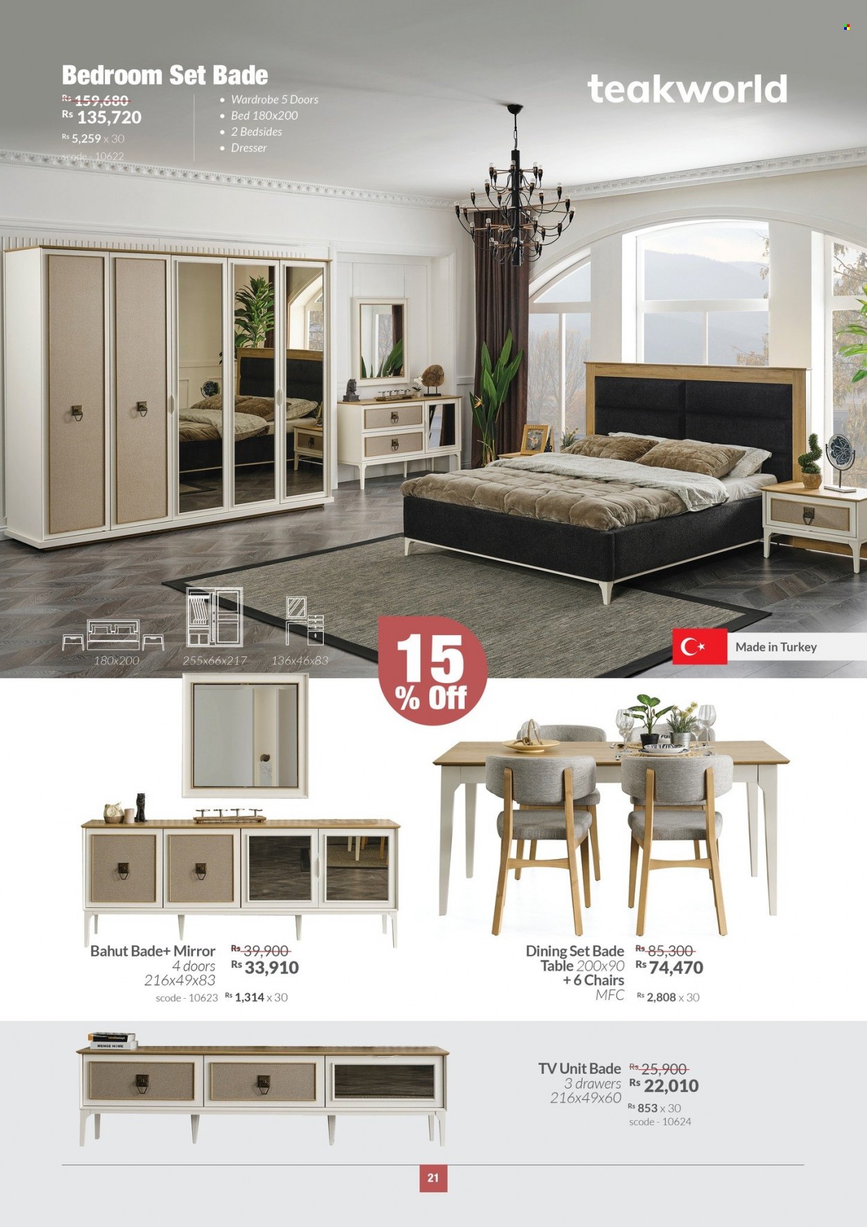 Teak World catalogue - 28.07.2022 - 21.08.2022. Page 21