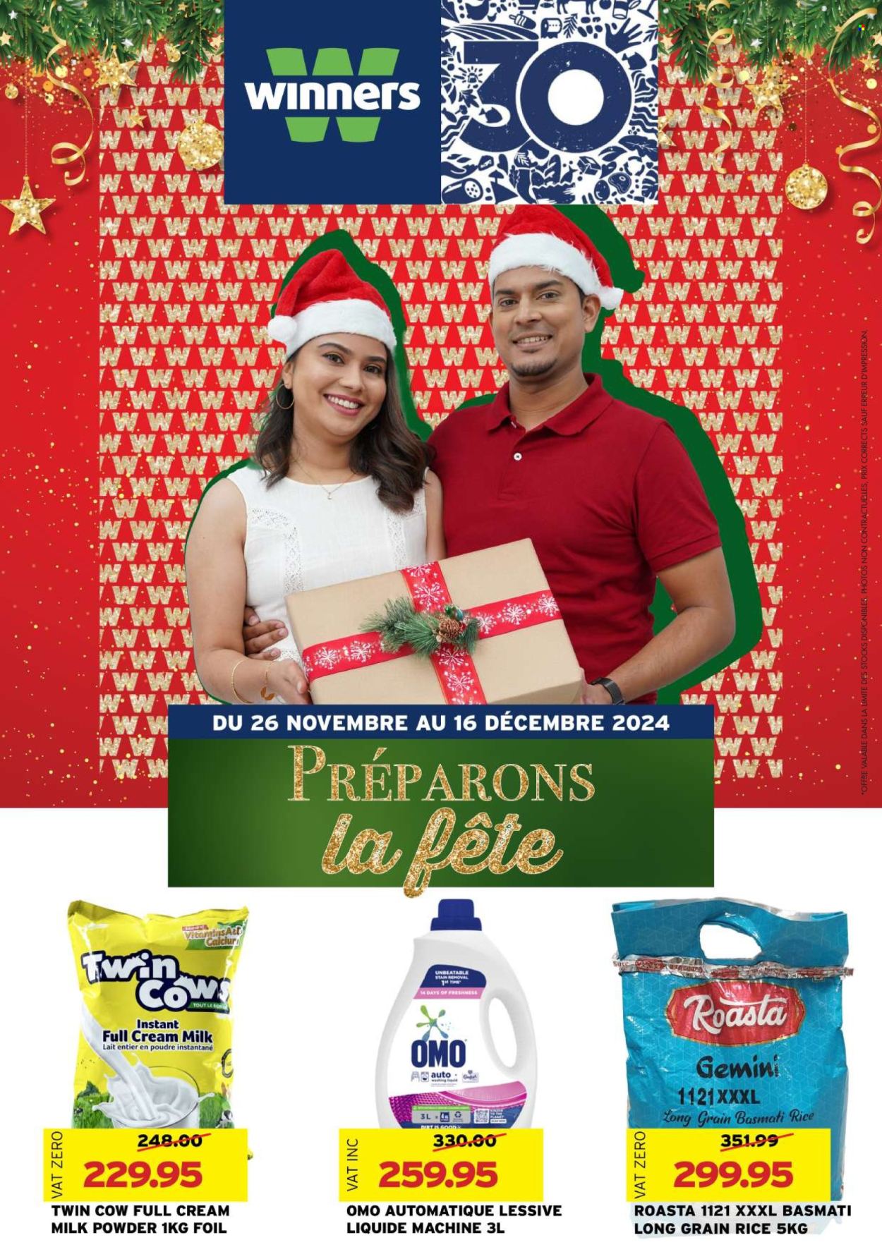 Catalogue Winners - 26/11/2024 - 16/12/2024. Page 1
