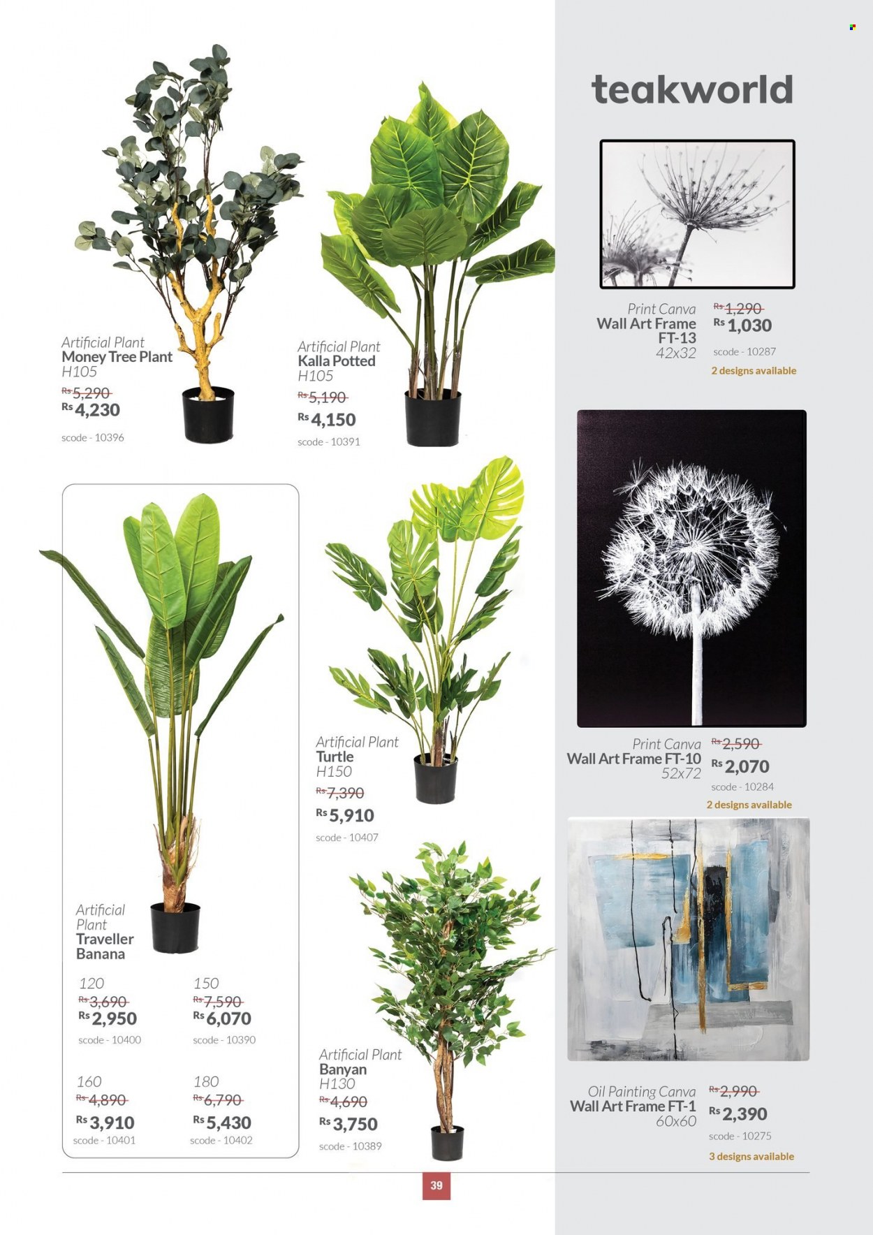 Teak World catalogue - 28.07.2022 - 21.08.2022. Page 39