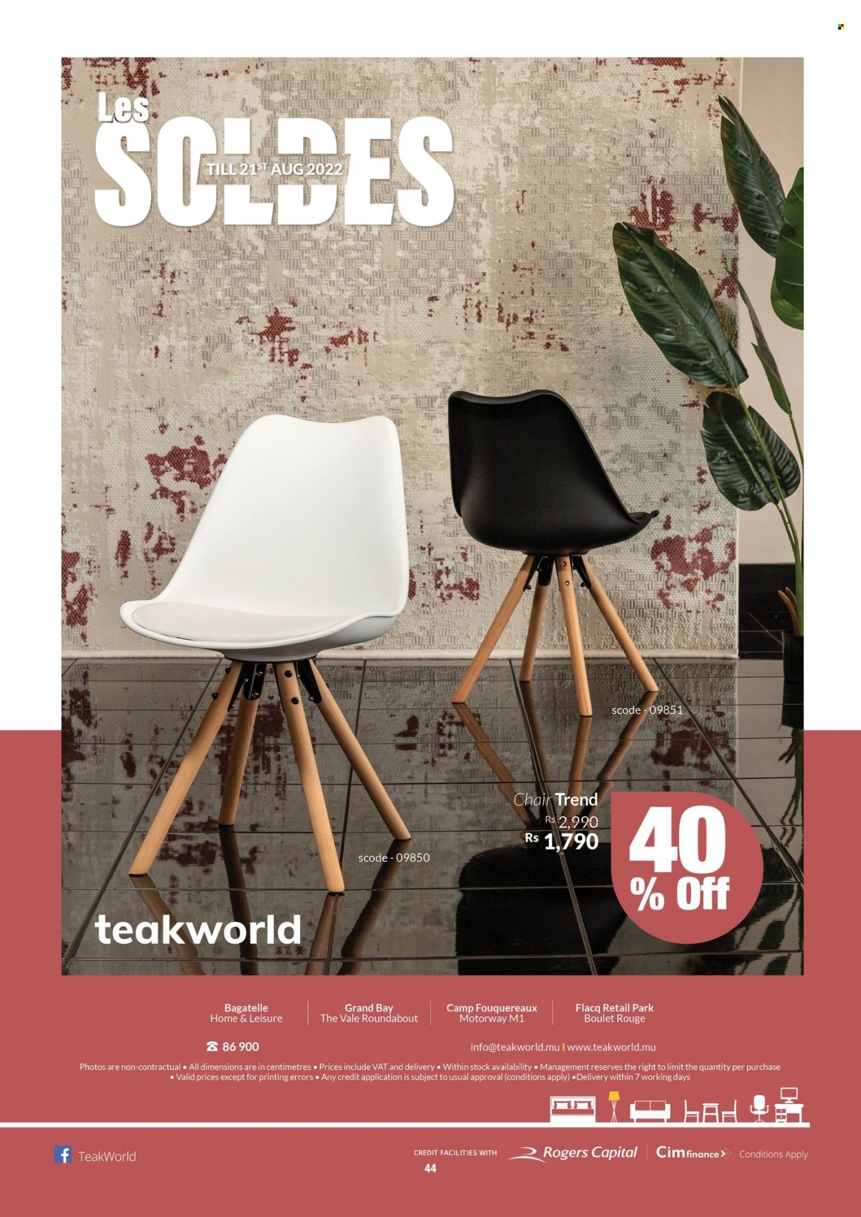 Teak World catalogue - 28.07.2022 - 21.08.2022. Page 44