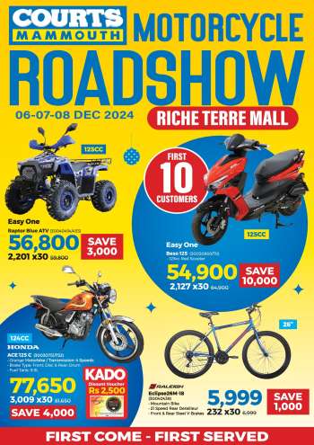 Catalogue Courts Mammouth - 05/12/2024 - 09/12/2024.