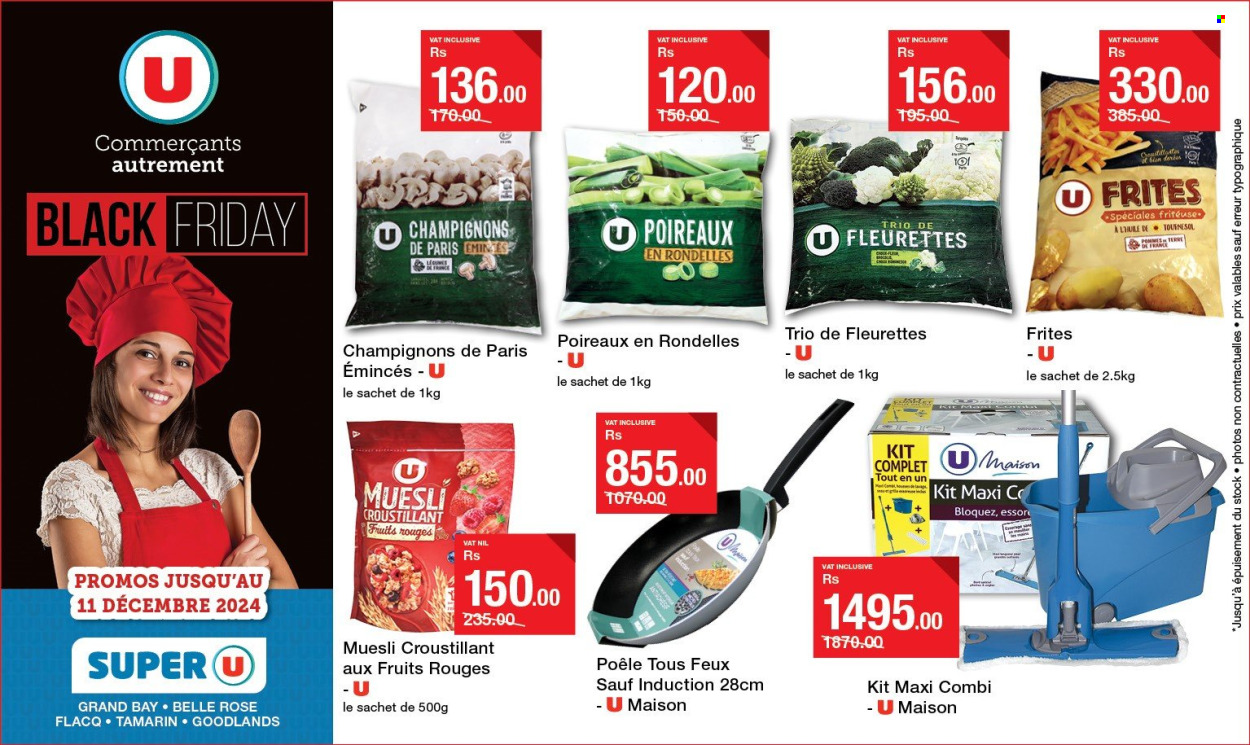 Super U catalogue - 8.12.2024 - 11.12.2024. Page 1